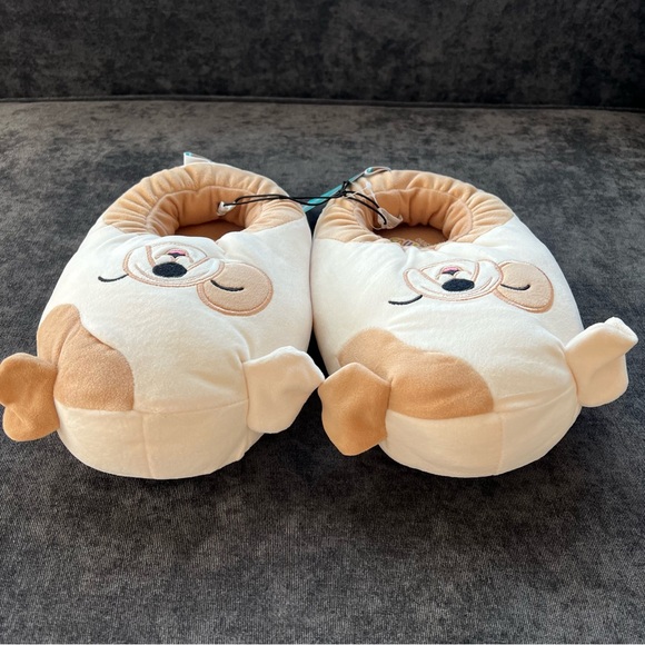 NWT Squishmallows Boys Plush Full-Body Step-In Slipper Size 6/7 - Picture 4 of 7